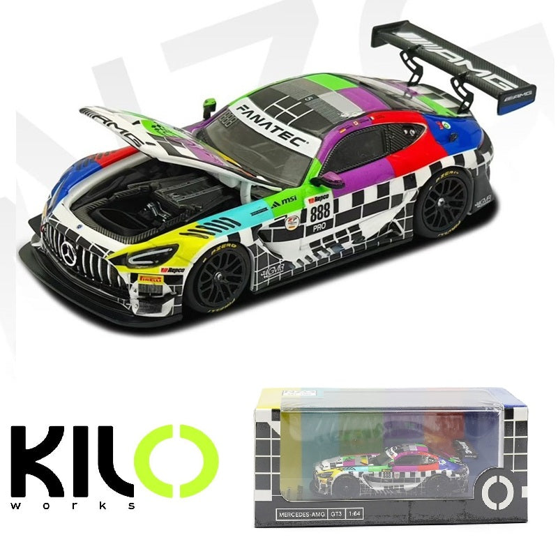 KILO Works 1/64 Mercedes-AMG GT3 EVO II Team GMR Bathurst 12H #888 2025 114600001