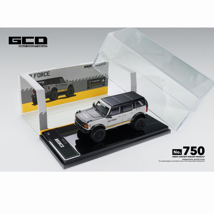 PREORDER GCD 1/64 Bronco DarwinPRO AIR FORCE GREY (LHD) KS-022-750 (Approx. Release Date: Q4 2026 and subject to the manufacturer's final decision)