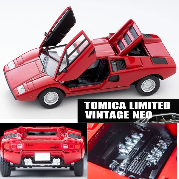 TOMYTEC TLVN 1/64 LV-N Lamborghini Countach LP400 Red