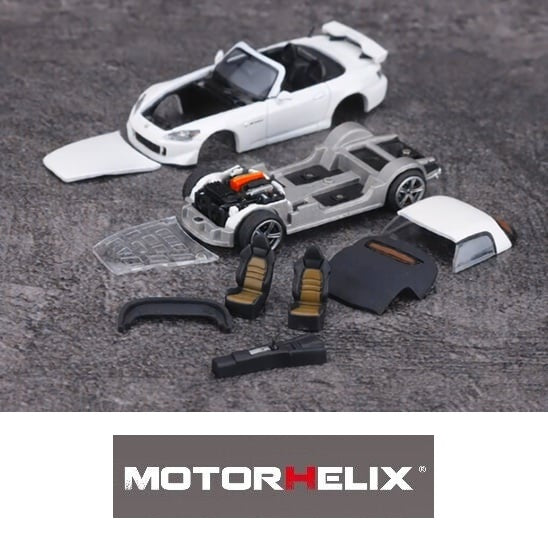 MOTORHELIX 1/64 Honda S2000 Type S Grand Prix White M65106