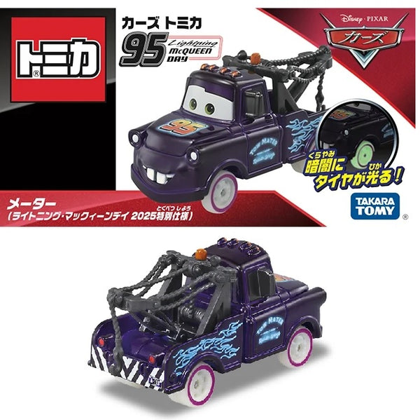 PREORDER Cars Tomica Meter (Lightning McQueen Day 2025 Special Edition) (Approx. Release Date : SEP 2025 subject to manufacturer's final decision)