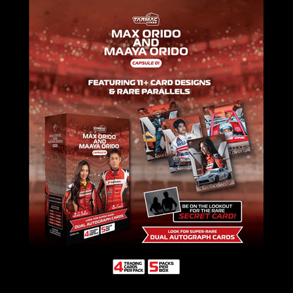 TARMAC WORKS Tarmac Cards Max Orido & Maaya Orido Capsule 01 (BOX SET) TC-MMOE-01