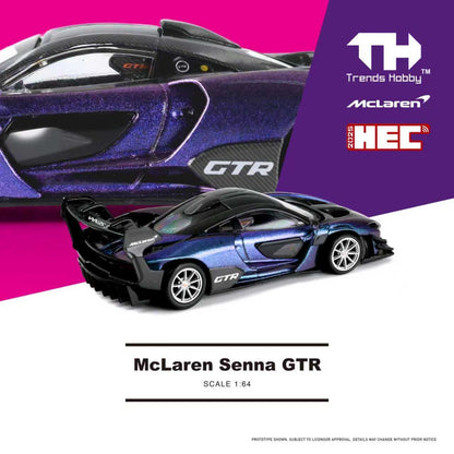 Trends Hobby 1/64 McLaren Senna GTR Magic Purple HCFC 2025 Limited Edition 241080J