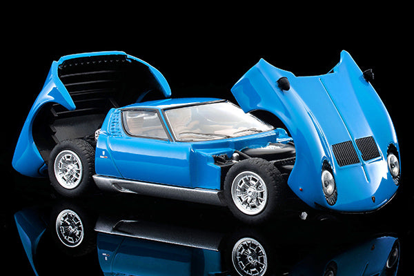 TOMYTEC TLVN 1/64 LV Lamborghini Miura P400 (Blue)