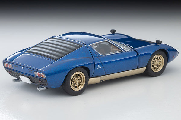 TOMYTEC TLVN 1/64 LV Lamborghini Miura SV (Metallic Blue)