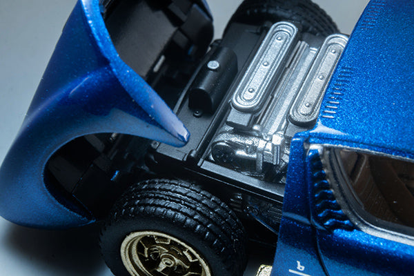 TOMYTEC TLVN 1/64 LV Lamborghini Miura SV (Metallic Blue)
