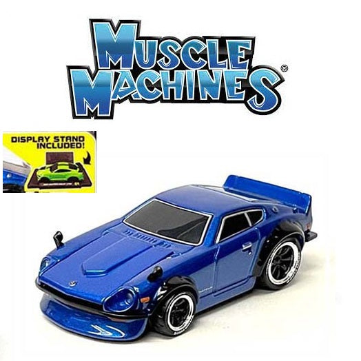 Muscle Machines 1/64 1972 Datsun 240Z Blue MS15568BL