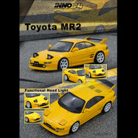 PREORDER INNO64 1/64 Toyota MR2 (SW20) Yellow IN64-MR2-YL (Approx. Release Date : NOV 2025 subject to the manufacturer's final decision)