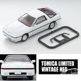 TOMYTEC TLVN 1/64 Toyota Supra 3.0 GT Turbo (white) 1986 LV-N106e