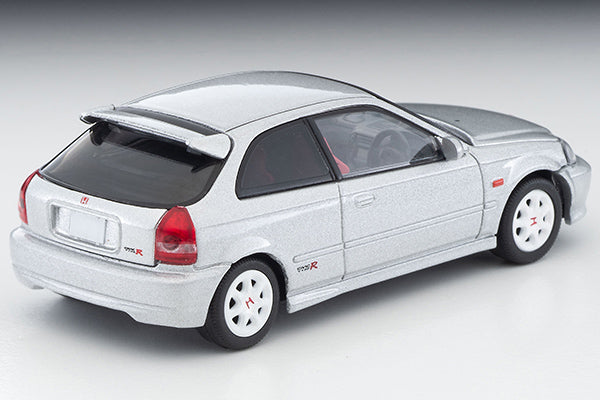 PREORDER TOMYTEC TLVN 1/64 Honda Civic Type R (Silver) 1999 LV-N165d  (Approx. Release Date : JUNE 2024 subject to manufacturer's final decision)