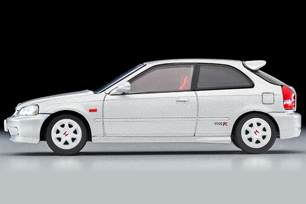 TOMYTEC TLVN 1/64 Honda Civic Type R (Silver) 1999 LV-N165d