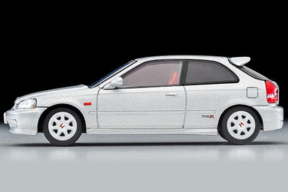 TOMYTEC TLVN 1/64 Honda Civic Type R (Silver) 1999 LV-N165d