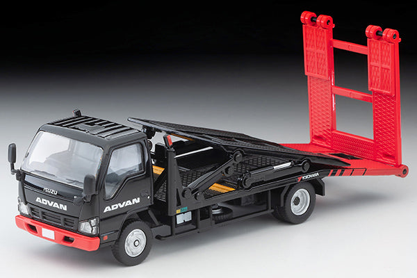 TOMYTEC TLVN 1/64 Isuzu Elf Hanamidai Automobile Safety Loader Big Wide (ADVAN)  LV-N191b