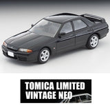 TOMYTEC TLVN 1/64 Nissan Skyline 4-door Sports Sedan GTS-t Type M (Black) Option Equipped 1992 LV-N194c