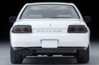 TOMYTEC TLVN 1/64 Nissan Skyline 4-door Sports Sedan GXi Type X WHITE 1992 LV-N194d