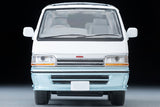PREORDER TOMYTEC TLVN 1/64 Toyota Hiace Wagon Super Custom (White / Light Blue) 1990 LV-N208d (Approx. Release Date : JUNE 2024 subject to manufacturer's final decision)