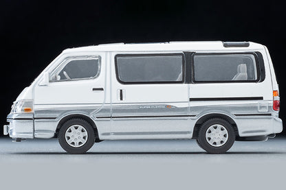 TOMYTEC TLVN 1/64 Toyota Hiace Wagon Super Custom G (White/Silver) 2001  LV-N216d