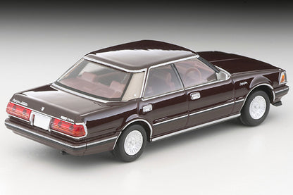 TOMYTEC TLVN 1/64 Toyota Crown Hardtop Supercharged Royal Saloon (Wine) 1985 LV-N175c