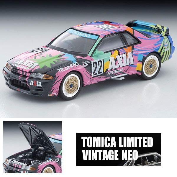 PREORDER TOMYTEC TLVN 1/64 AXIA Skyline 1992 late model LV-N234f (Approx. Release Date : April 2025 subject to manufacturer's final decision)