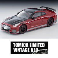 TOMYTEC TLVN 1/64 Nissan GT-R NISMO Special Edition 2022 Model Red LV-N254e