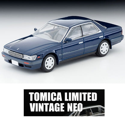 TOMYTEC TLVN 1/64 Nissan Laurel Medalist (Navy Blue) 1991 LV-N259b