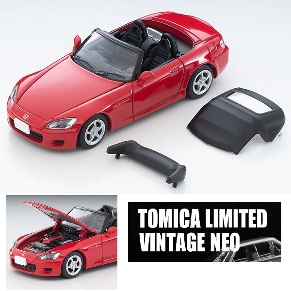 TOMYTEC TLVN 1/64 Honda S2000 Red 1999 LV-N269c