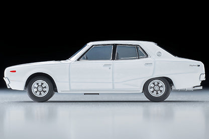 TOMYTEC TLVN 1/64 Nissan Skyline 2000GT (White) 1974 LV-N270b