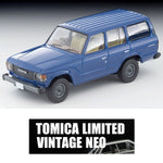 PREORDER TOMYTEC TLVN 1/64 Toyota Land Cruiser 60 Standard (Blue) LV-N279d (Approx. Release Date : March 2025 subject to manufacturer's final decision)