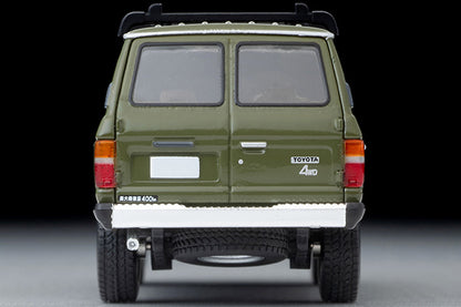 TOMYTEC TLVN 1/64 Toyota Land Cruiser 60 (Olive) Canoe, Figure Included LV-N279e