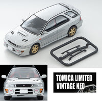 TOMYTEC TLVN 1/64 Subaru Impreza Pure Sports Wagon WRX STi Ver.V (Silver) 1998 LV-N281c