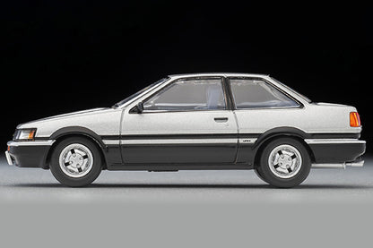 TOMYTEC TLVN 1/64 Toyota Corolla Levin 2-door GT-APEX (silver/black) 1984 LV-N284c