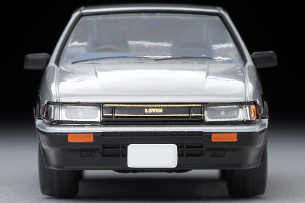 TOMYTEC TLVN 1/64 Toyota Corolla Levin 2-door GT-APEX (silver/black) 1984 LV-N284c