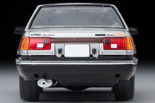 TOMYTEC TLVN 1/64 Toyota Corolla Levin 2-door GT-APEX (silver/black) 1984 LV-N284c