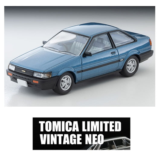 TOMYTEC TLVN 1/64 Toyota Corolla Levin 2-door GT (Blue) 1983 LV-N284d