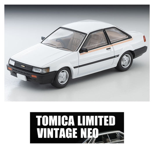 TOMYTEC TLVN 1/64 Toyota Corolla Levin 2-door LIME (White) 1983 LV-N284e