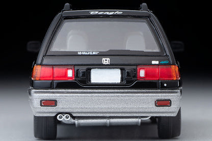 TOMYTEC TLVN 1/64 Honda Civic Shuttle Beagle (Black/Gray) 1994 LV-N293a