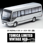 TOMYTEC TLVN 1/64 Toyota Coaster EX (Silver) LV-N294a