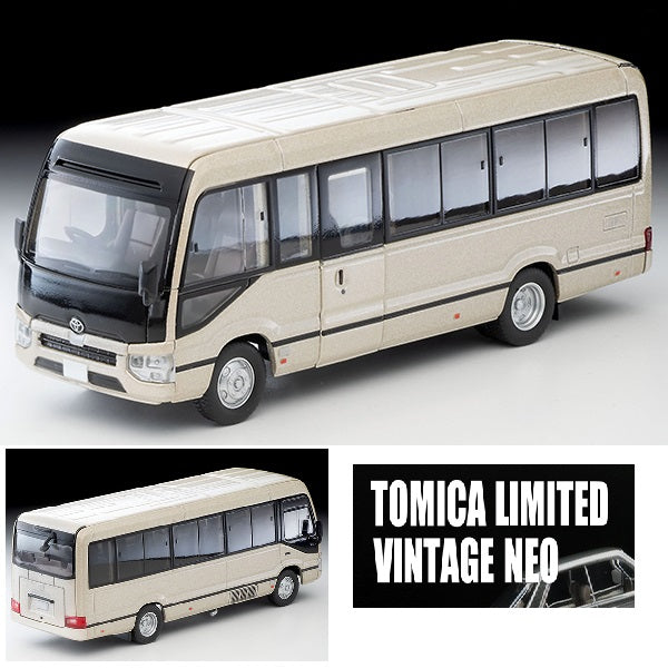 TOMYTEC TLVN 1/64 Toyota Coaster EX Beige LV-N294b