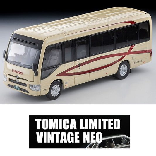 PREORDER TOMYTEC TLVN 1/64 Toyota Coaster (Yasaka Bus) LV-N294c (Approx. Release Date : SEP 2026 subject to manufacturer's final decision)