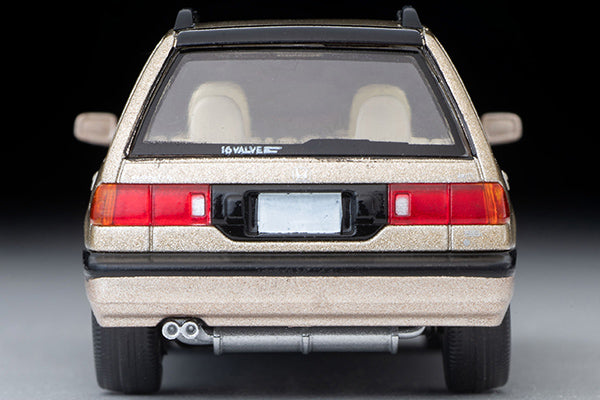 TOMYTEC TLVN 1/64 Honda Civic Shuttle 56i (Beige) 1987 LV-N297a