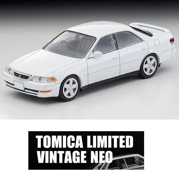 TOMYTEC TLVN 1/64 Toyota Mark II 2.5 Tourer V (White) 1998 LV-N299a