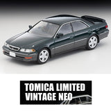 TOMYTEC TLVN 1/64 Toyota Mark II 2.5 Tourer V (Dark Green/Gray) 1998 LV-N299b