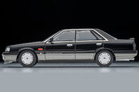 TOMYTEC TLVN 1/64 Nissan Skyline 4-door HT GTS Twin Cam 24V (Black/Silver) LV-N301b LV-N301a