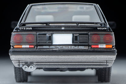TOMYTEC TLVN 1/64 Nissan Skyline 4-door HT GTS Twin Cam 24V (Black/Silver) LV-N301b LV-N301a