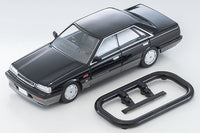 TOMYTEC TLVN 1/64 Nissan Skyline 4-door HT GTS Twin Cam 24V (Black/Silver) LV-N301b LV-N301a