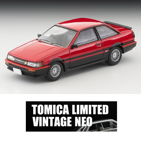 TOMYTEC TLVN 1/64 Corolla Levin 2-door GT-APEX 1985 Red/Black LV-N304a