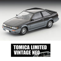 TOMYTEC TLVN 1/64 Corolla Levin 2-door GT-APEX 1985 Black/Grey LV-N304b