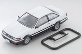 PREORDER TOMYTEC TLVN 1/64 Toyota Corolla Levin 2-door GT-APEX 1985 (white/black) LV-N304c (Approx. Release Date : July 2024 subject to manufacturer's final decision)