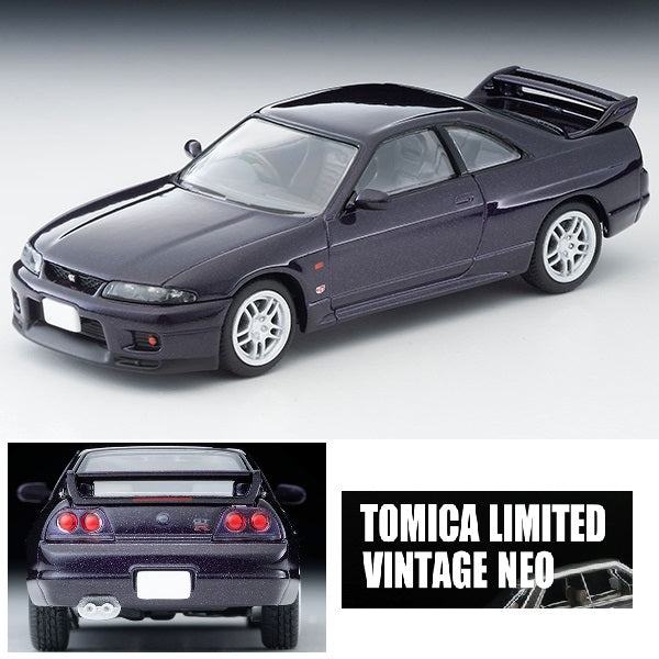 TOMYTEC TLVN 1/64 Nissan Skyline GT-R V-Spec. Purple 1995 LV-N308a