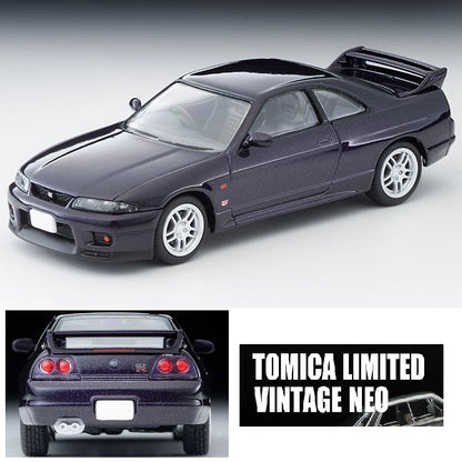 TOMYTEC TLVN 1/64 Nissan Skyline GT-R V-Spec. Purple 1995 LV-N308a